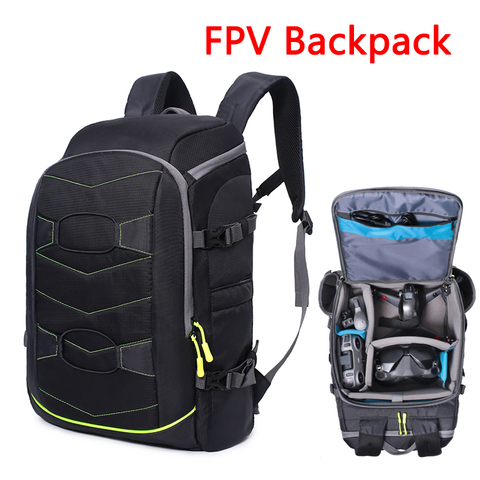 FPV Drone Backpack Drone Bag Double Shoulder Packet Large Capacity Designed for DJI FPV Drone Googles Transmitter Remote Control ► Photo 1/6