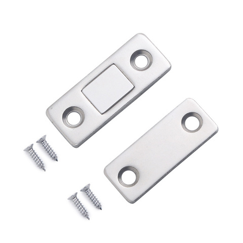 1set Hidden Door Closer Magnetic Cabinet Catches Magnet Door Stops with Screw for Closet Cupboard Furniture Hardware accessories ► Photo 1/6