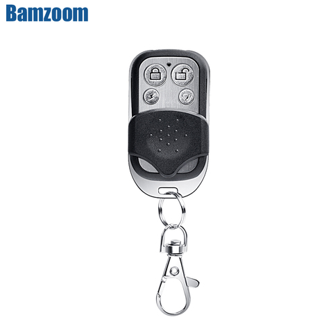 433MHz Wireless Remote Controller Metal Key Chain For Our Wifi GSM W2B W3B W4B PG103 106 107 Home Burglar Security Alarm System ► Photo 1/2