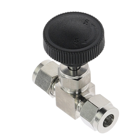 Adjustable needle valve OD 3 4 6 8 10 12 14mm 1/8
