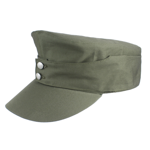 WWII WW2 GERMAN ARMY EM SUMMER PANZER M43 FIELD COTTON CAP HAT IN SIZES ► Photo 1/3