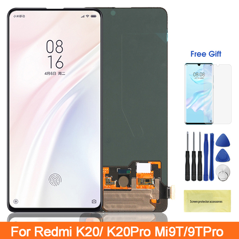 Original Lcd For Xiaomi mi 9t Lcd Display Touch Screen Digitizer Assembly For mi9t pro display for Redmi K20 Pro ► Photo 1/6