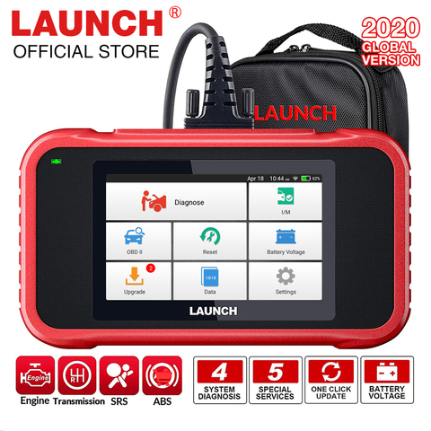 LAUNCH OBD2 Scanner CRP129E Car Diagnostic Tool for Eng ABS SRS TCM Code Reader Oil/EPB/TPMS/SAS/Throttle Reset Free Update ► Photo 1/6