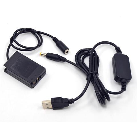 Power Bank 5V USB cable adapter + EP-5C dc coupler EN-EL20 ENEL20 dummy battery for Nikon 1J1 1J2 1J3 1S1 1AW1 1V3 p1000 ► Photo 1/4