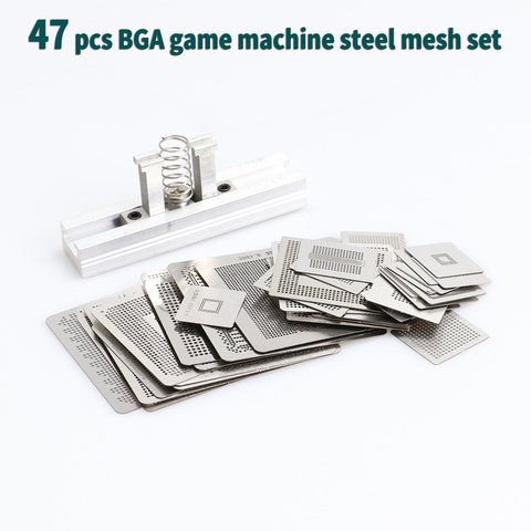 High-quality 47-piece game console BGA pressure welding mold template assembly PS3-CPU PS3-GPU PS4 XBOX360-GPU ► Photo 1/6