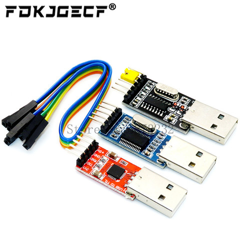 3pcs/lot =1PCS PL2303HX+1PCS CP2102+1PCS CH340G USB TO TTL for arduino PL2303 CP2102 5PIN USB to UART TTL Module ► Photo 1/4