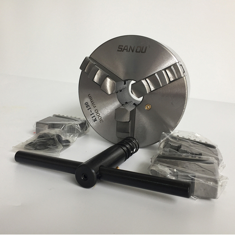 K11-130 three jaw mini lathe chuck 130mm SAN OU brand lathe tool accessory ► Photo 1/6