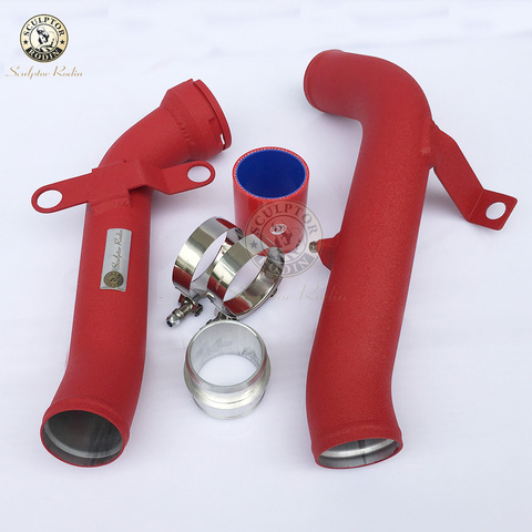 urbo Discharge Pipe Conversion Boost Pipe Kit Fits For V.W Golf MK5/MK6/GT.I /Scirocco for Audi TT/A3 2.0TSI RED ► Photo 1/6