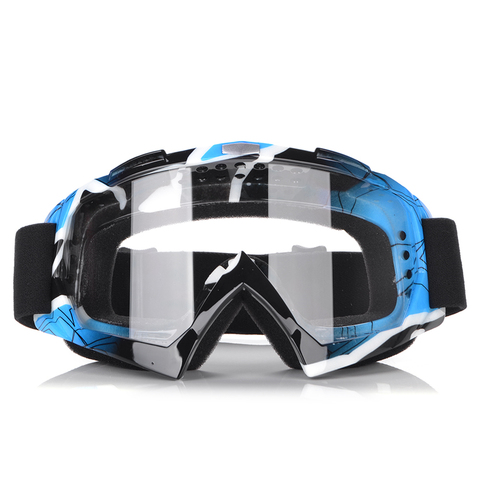 Motorcycle Protective Gears Flexible Cross Helmet Goggles Glasses Motocross dirt pit bike Goggles Glasses Windproof Color Goggle ► Photo 1/6