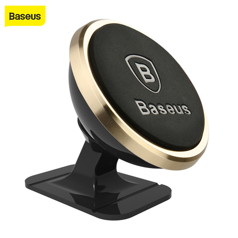 Baseus Universal Car Phone Holder Magnetic Holder For Mobile Phone in car for iPhone X holder soporte movil auto telefoon houder ► Photo 1/6