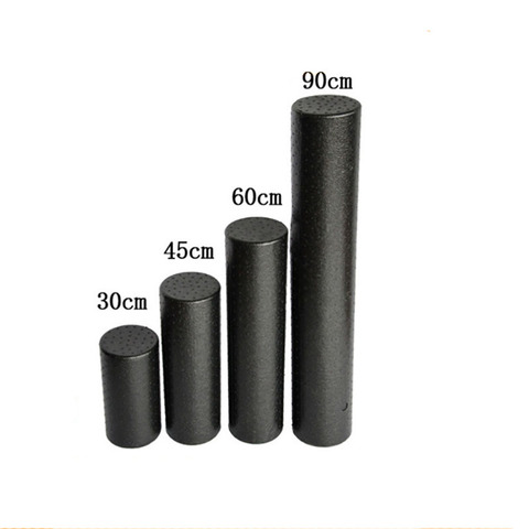 Black New EPP Yoga Block Massage Fitness Foam Roller For Back Massage Pilates Bodybuilding Gym Equipment With Trigger Points ► Photo 1/6