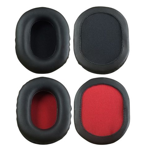 2PCS Square Oval Headphone Earpads Replacement Soft Leather Memory Foam Ear Pads Cushion Cover 80X60/85x65/90x70/95x75/100x80/10 ► Photo 1/6