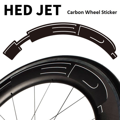 Carbon Wheel Sticker  for HED JET4 JET6 JET9 Road Bike Bicycle Cycling Decals ► Photo 1/6