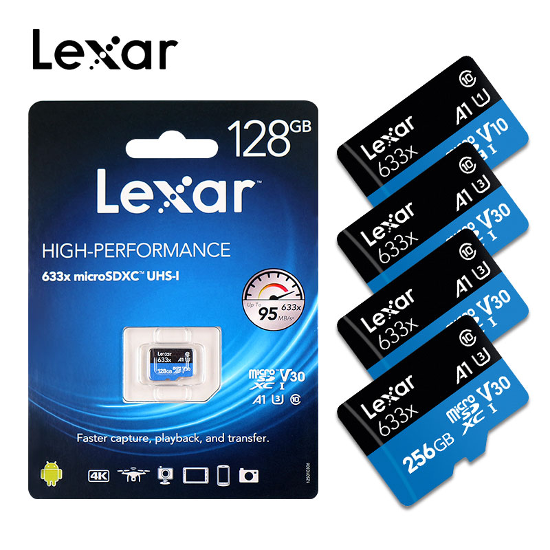 Price History Review On New Arrival Lexar Micro Sd Card 128gb 32gb Class 10 633x Microsd 64gb High Speed Memory Card 256g U3 A1 V30 Uhs I Tf Card Aliexpress Seller
