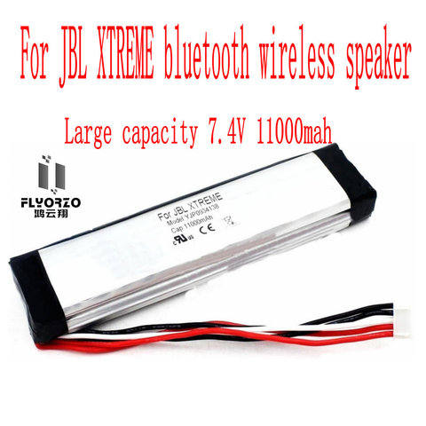 New High Quality  Large capacity 7.4V 11000mah rechargeable YJP0934138 Battery For JBL XTREME bluetooth wireless speaker ► Photo 1/1