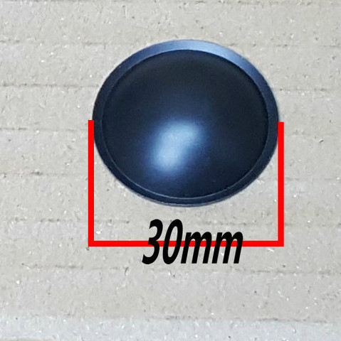 SHEVCHENKO Woofer Speaker PP Dust Cap 30mm 40mm 43mm 54mm 64mm 74mm Plastic Dust Cap For Repair Bass Speaker Accessories 2pcs ► Photo 1/6