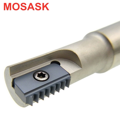 MOSASK SR Tool Shank Dia 12 14 18 mm  CNC Lathe Machine Clamp Single-edged Thread Milling Cutters ► Photo 1/6