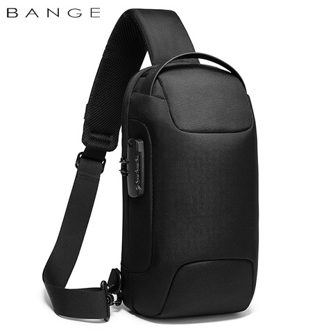 BANGE Hot Chest Bag New Anti-thief Men Crossbody Bag Waterproof Shoulder Bags USB Charging Short Trip For Male Travel Pack ► Photo 1/6