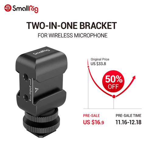 SmallRig Two-in-one Bracket for wireless microphone 2996 ► Photo 1/6
