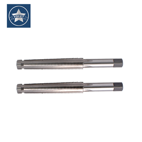 HSS Trapezoidal Hand tap TR 8 10 12 14 16 18 20 22 24 25 26 for thread cutting in through and blind holes Screw Thread T R taps ► Photo 1/6