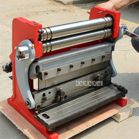 XL-305 Multifunctional Three-in-one Manual Shearing Machine Copper Aluminum Plate Bending Machine Iron Plate Rolling Machine ► Photo 1/5