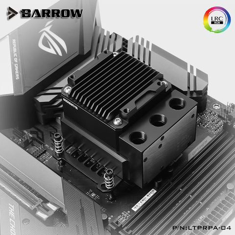 Barrow POM Material Water Pump+CPU Block Combo use for Intel LGA1150 1151 1155 1156 Socket Water cooler cooling ► Photo 1/6