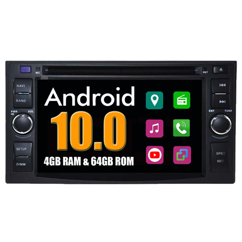 For Kia Ceed 2006 2007 2008 2009 Android 10.0 Autoradio Auto Car Stereo Radio DVD GPS Navigation Sat Navi Multimedia HeadUnit ► Photo 1/6