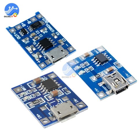 BMS 5V 1A 18650 Lithium Battery Charger Board Mini/Micro USB Power Charging With Protection Functions ► Photo 1/6