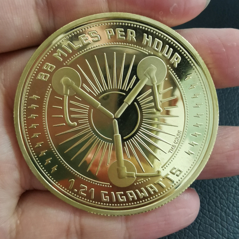 Back To The Future Flux Capacitor Collection Coin ► Photo 1/2