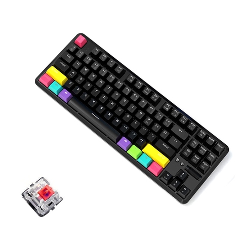 87 Keys Bluetooth Wired/Wireless Mechanical Keyboard for Ajazz K870T with RGB Dropship ► Photo 1/6