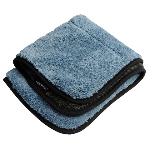 800gsm 45cmx38cm Super Thick Plush Microfiber Car Cleaning Cloths Car Care Microfibre Wax Polishing Detailing Towels ► Photo 1/5