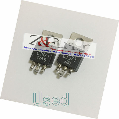 C1971  NPN SILICON RF POWER TRANSISTOR / Type No. 2SC1971 (Used ,Short PIN)  50PCS/LOT ► Photo 1/2