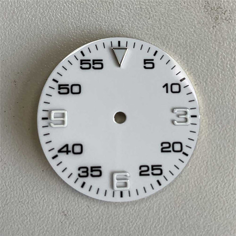 29mm Black Literal Watch Dial for 8215/ 8205/ 8200 For Mingzhu Movement Replacement Watch Dial Repair Part ► Photo 1/3