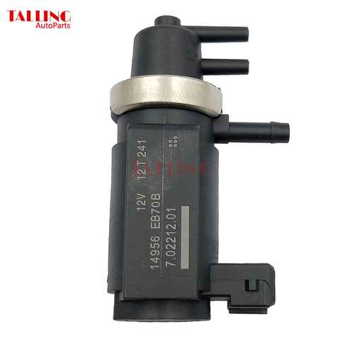 14956-EB70B 14956EB30A Vacuum Turbo Boost Control Valve For NISSAN Pathfinder Navara Cabstar Platform R51 D40 2.5 dCi 14956EB70B ► Photo 1/6