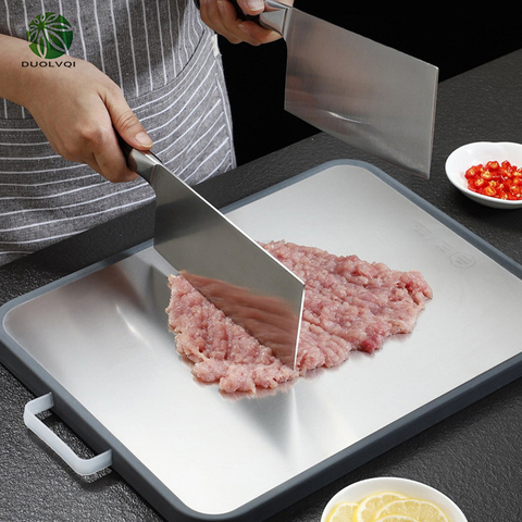 Duolvqi Multifunctional Cutting Board Kitchen Double Sided Chopping Board cosas de cocina Vegetable Fruits Food Chopping Block ► Photo 1/6