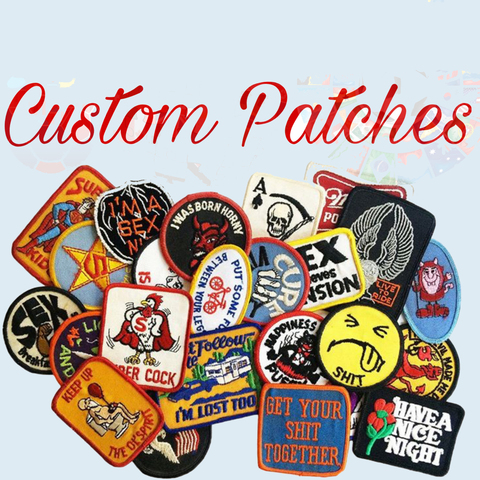 Custom Embroidery Patches Personalized DIY Logo Military Badge Hook and Loop Iron on PVC Woven Printed Rubber for Clothing Hats ► Photo 1/5