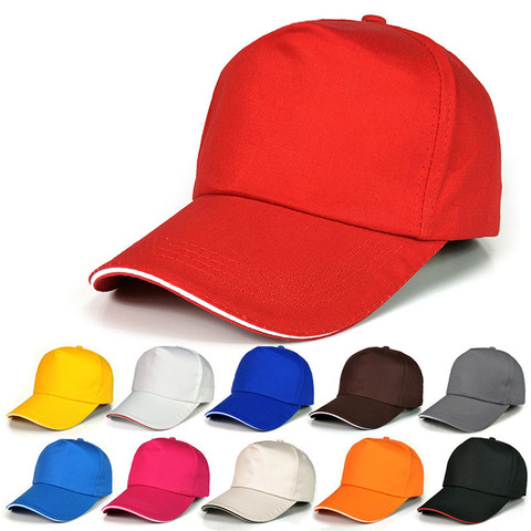 Cotton Visors Advertising Cap Custom Logo Work Hat Women's Summer Baseball Caps Casual Visor Men's Sports Baseball Cap Sun Hat ► Photo 1/6