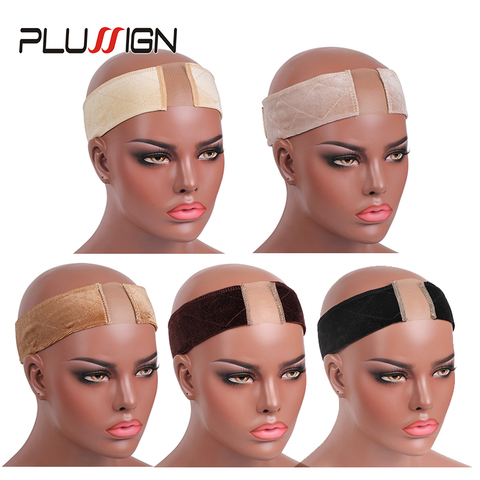 Black Beige Skin Color Wig Headband With Lace New Wig Accessories Wig Grip For Fastener Wigs Install Tools Hair Scarf Grip ► Photo 1/6