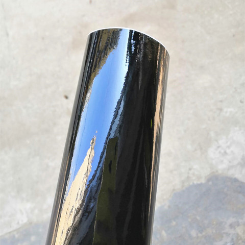 50*152/200/300..500CM High Quality Black Glossy Vinyl Film Piano Black Gloss Wrap Adhesive Air Bubble Free Car Wrapping Sheet ► Photo 1/6