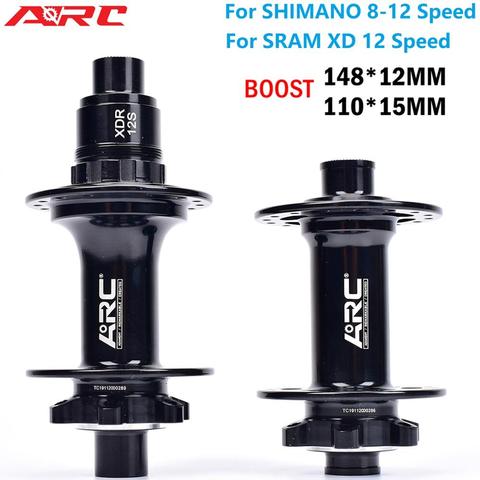 ARC MTB BOOST hub 148*12 110*15MM 32H Bicycle MICRO SPLINE Hub For Shimano DEORE XT M8100 M7100 M6100 8-12 speed SRAM XD 12s ► Photo 1/6