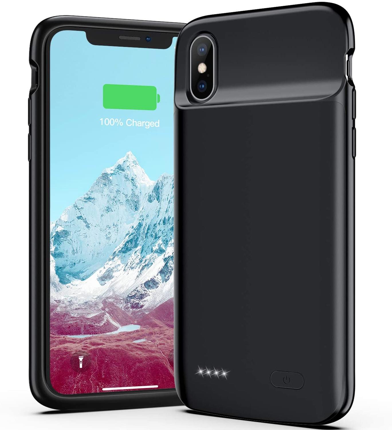 Buy Online Portable Charging Case For Iphone 12 12 Mini Power Bank Case For Iphone Se 2 6 7 8 Plus X Xs Xr Xs Max 11 Pro 11 Pro Max Black Alitools