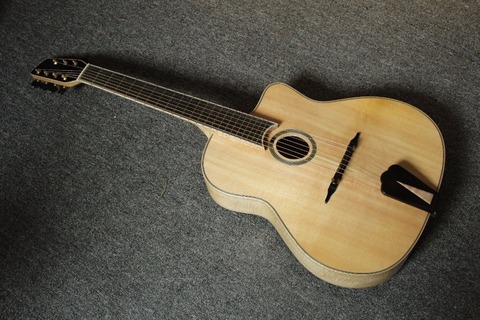 NEW BRAND AAA-Hand-carved Gypsy 7String Jazz Guitar With Case ► Photo 1/1