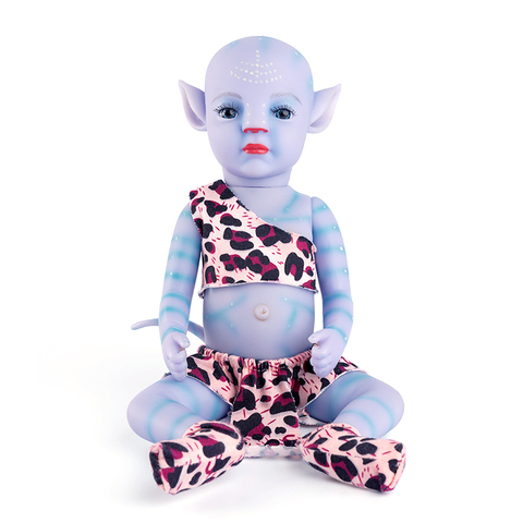 RBG 12 Inches Avatar Night Light Full Soft Vinyl Reborn Baby Lifelike Doll Newborn Reborn Girl Toys Gift LOL For Girl Children ► Photo 1/1
