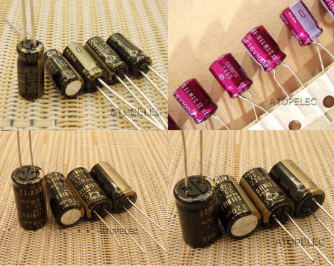 2pcs NEW ELNA SILMIC II Electrolytic Capacitors HiFi Audio 4.7-220uf 16V/25V/50V/63V ► Photo 1/1