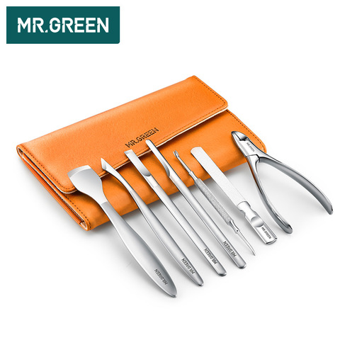 MR.GREEN Nail Clippers with Catcher, Professional Stainless Steel