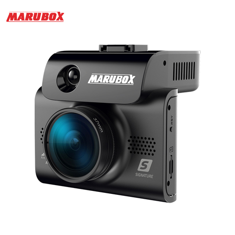 Marubox M700R Signature Touch Car DVR Radar Detector GPS 3 in 1 HD2304*1296P 170 Degree Angle Russian Language Video Recorder ► Photo 1/6