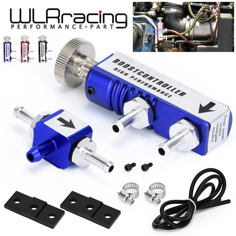 WLR - UNIVERSAL ADJUSTABLE MANUAL TURBO BOOST CONTROLLER KIT 1-30 PSI IN-CABIN BOOST CONTROL WLR3123 ► Photo 1/6