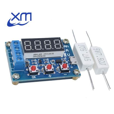 1PCS ZB2L3 Li-ion Lithium Lead-acid Battery Capacity Meter Discharge Tester Analyzer ► Photo 1/3