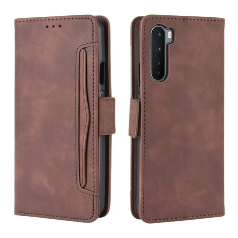 For One Plus Nord N10 5G Flip Case Wallet Card Slot Removable Shell OnePlus Nord Case Leather Cover Oneplus Nord N100 N 10 100 ► Photo 1/6