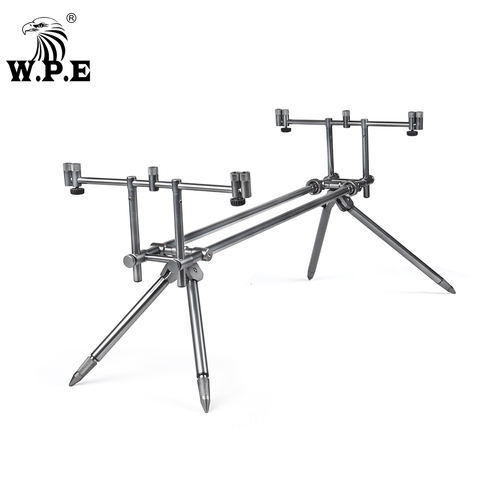 W.P.E rod support carp fishing rod bracket adjustable telescopic fishing rod telescopic folding bracket fishing tackle accessori ► Photo 1/6